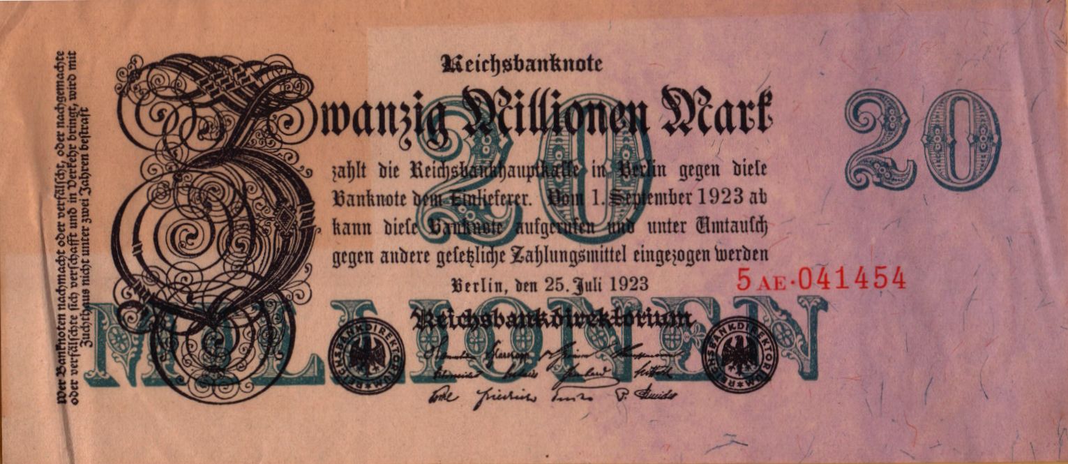 Germany 20000000 1923 XF P-97/b